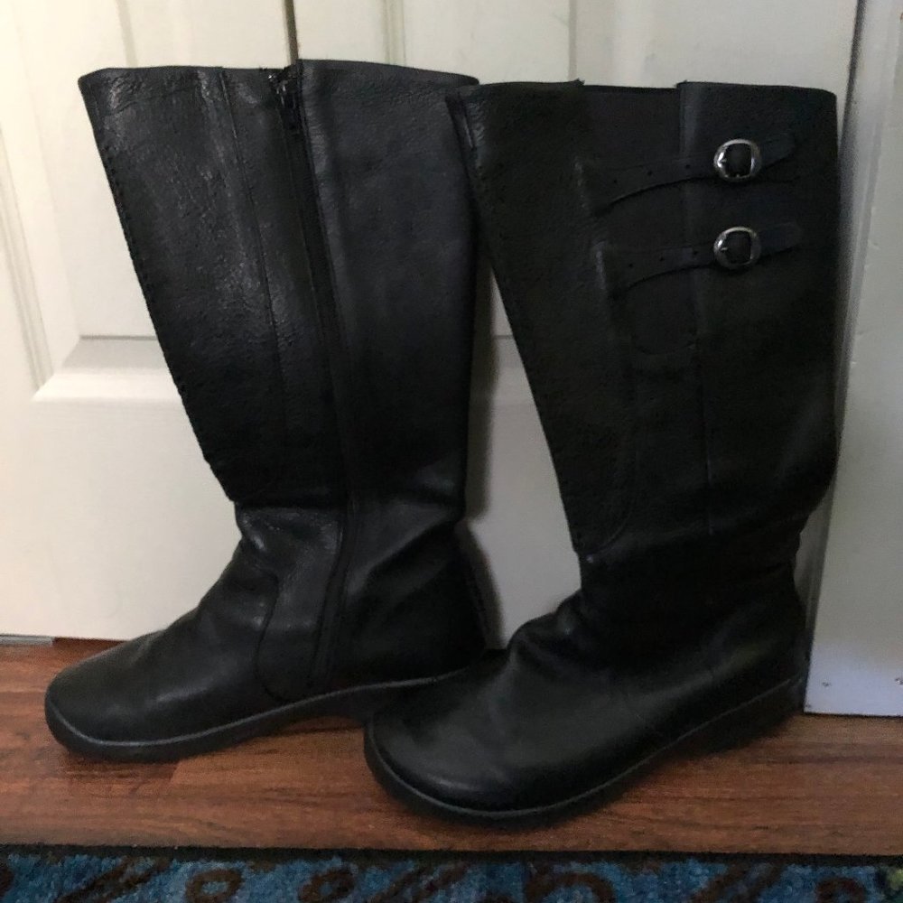 Knee High Boots Black